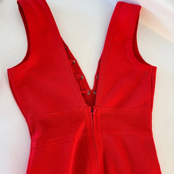 Red Bandage Dress - Picture 5 of 5